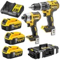 DEWALT ZESTAW NARZĘDZI DCD796+DCF887 3*5,0AH KUFER 
www.izopassiv.pl