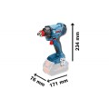 BOSCH ZESTAW 18 V KLUCZ GDX 180-LI+ WKRĘTARKA GSR180-LI 2*2.0AH www.izopassiv.pl