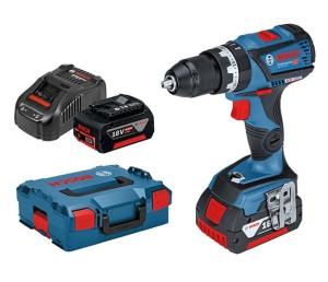 BOSCH WIERTARKO-WKRĘTARKA AKU. UDAROWA GSB 18V-60 C 2*5.0AH L-BOX