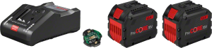 BOSCH ZESTAW STARTOWY PROCORE 18V 2*12.0AH + ŁADOWARKA