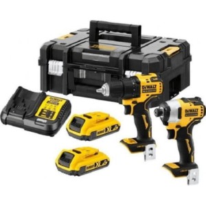 DEWALT ZESTAW WKRETARKA DCD708 + ZAKRETAKRA DCF809 18V 2*2.0AH