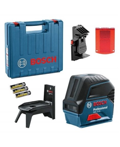 BOSCH LASER KRZYŻOWY GCL 2-15+RM1+UCHWYT BM3+WALIZKA www.izopassiv.pl