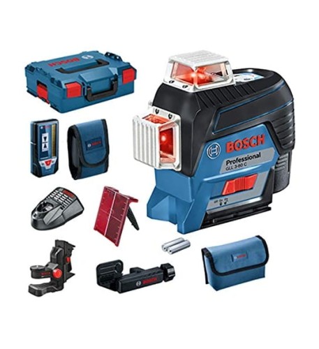 BOSCH LASER LINIOWY GLL 3-80 C + LR7 LBOXX www.izopassiv.pl