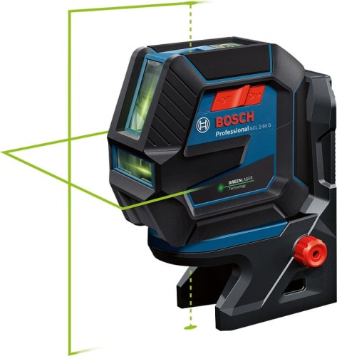 BOSCH LASER KRZYŻOWY GCL 2-50 G ZIELONY www.izopassiv.pl