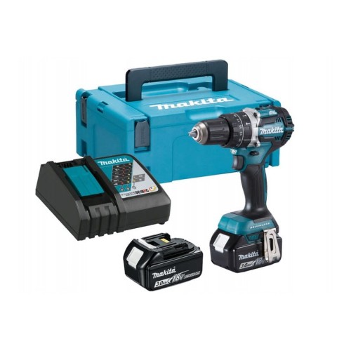 MAKITA WIERTARKO-WKRĘTARKA AKUMULATOROWA UDAROWA 18V 2x3.0AH_1 www.izopassiv.pl.JPG