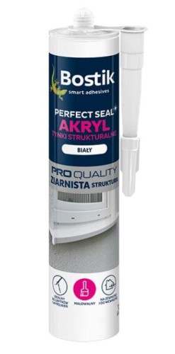 Bostik Perfect Seal akryl tynki strukturalne www.izopassiv.pl