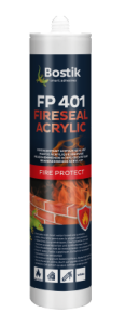 Bostik FP401 ognioodporne szczeliwo akrylowe 310ml szary