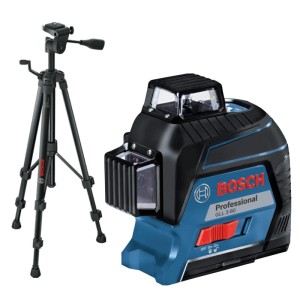 BOSCH LASER LINIOWY GLL 3-80 + BT 150