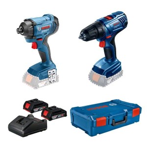 BOSCH ZESTAW GSR 180 + GDR 18V-160 18V 2*2.0AH