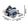 BOSCH PILARKA TARCZOWA GKS 18V-68 GC 2*8.0AH LB www.izopassiv.pl