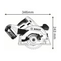 BOSCH PILARKA TARCZOWA GKS 18 V-57 0*AH www.izopassiv.pl