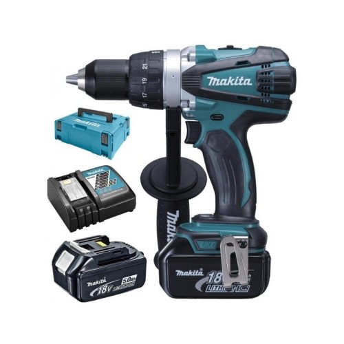 MAKITA WIERTARKO-WKRĘTARKA AKUMULATOROWA 18V 2*5.0AH LI-LON MAKPAC
www.izopassiv.pl