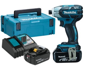 MAKITA WKRĘTARKA UDAROWA AKUMULATOROWA 18V 1/4'' 40NM 2*5.0AH LI-LO