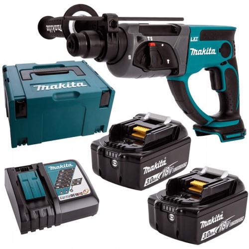 MAKITA MŁOT UDAROWY OBROTOWY AKUMULATOROWY 18V 2x3.0xAH_1 www.izopassiv.pl.JPG