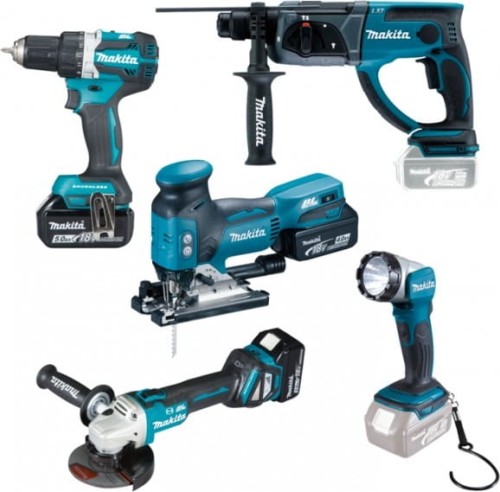 MAKITA ZESTAW COMBO 18V DDF484+DGA513+DHR202+DJV181+DML802_1 www.izopassiv.pl.JPG