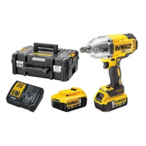 DEWALT KLUCZ UDAROWY XR 1/2'' 18V 2*5.0AH + KUFER