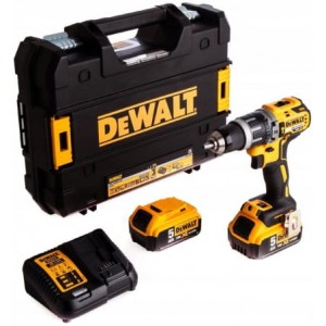 DEWALT AKUM. WIERTARKO-WKRETARKA Z UDAREM XR 18V 2*5.0AH KUFER