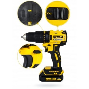 DEWALT WIERTARKO-WKRETARKA AKUMULATOROWA XR 18V 2*1.5AH LI