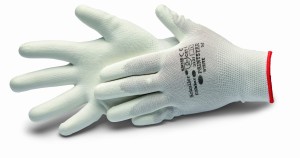 PAINTSTAR WHITE rękawice nylonowe 8" M