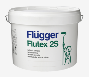 Flugger Flutex 2S 3l Farba sufitowa biały mat