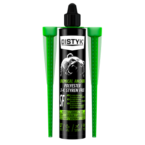 Distyk kotwa chemiczna Polyester 300 ml