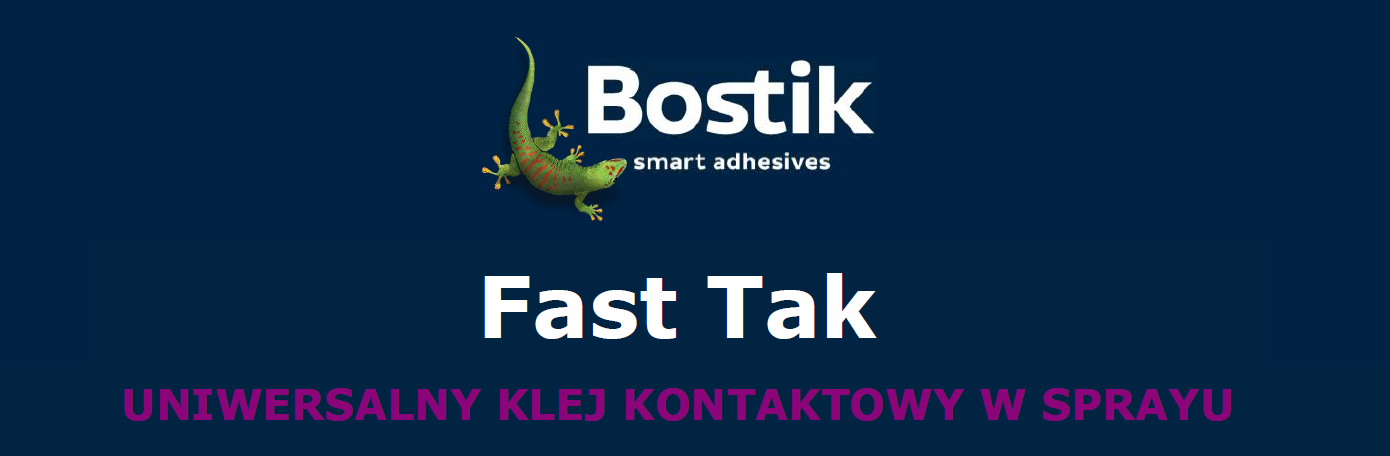 BOSTIK FAST TAK - uniwersalny klej kontaktowy w sprayu - izopassiv.pl